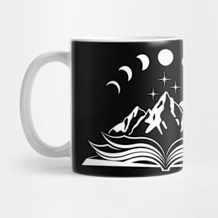 Velaris Book and Moon Mug